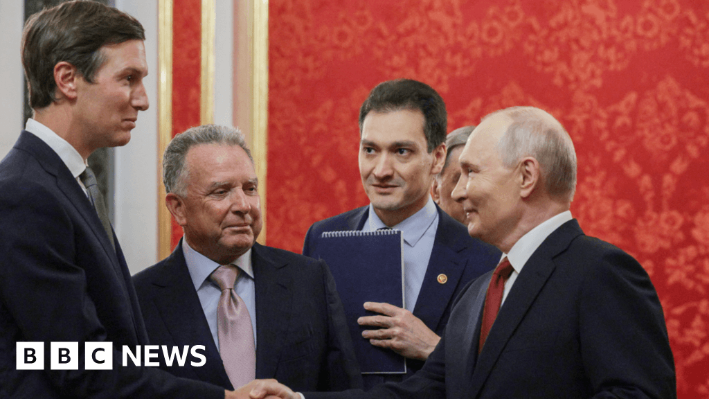 US Envoys Meet Putin for Ukraine Talks