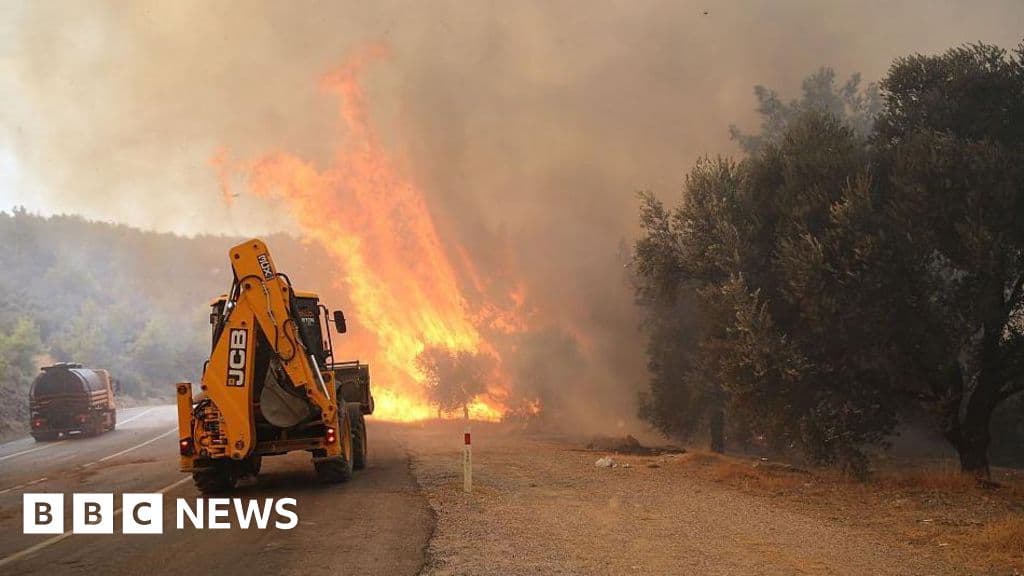 Two Firefighters Die as Wildfires Spread