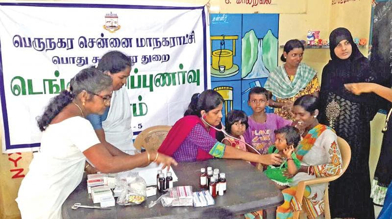 சென்னையில் 10 நாட்களில் 2,000 பேருக்கு காய்ச்சல்