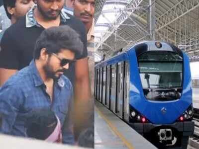 மெட்ரோ ரயிலில் முதல்வர் விஜய்.. !
