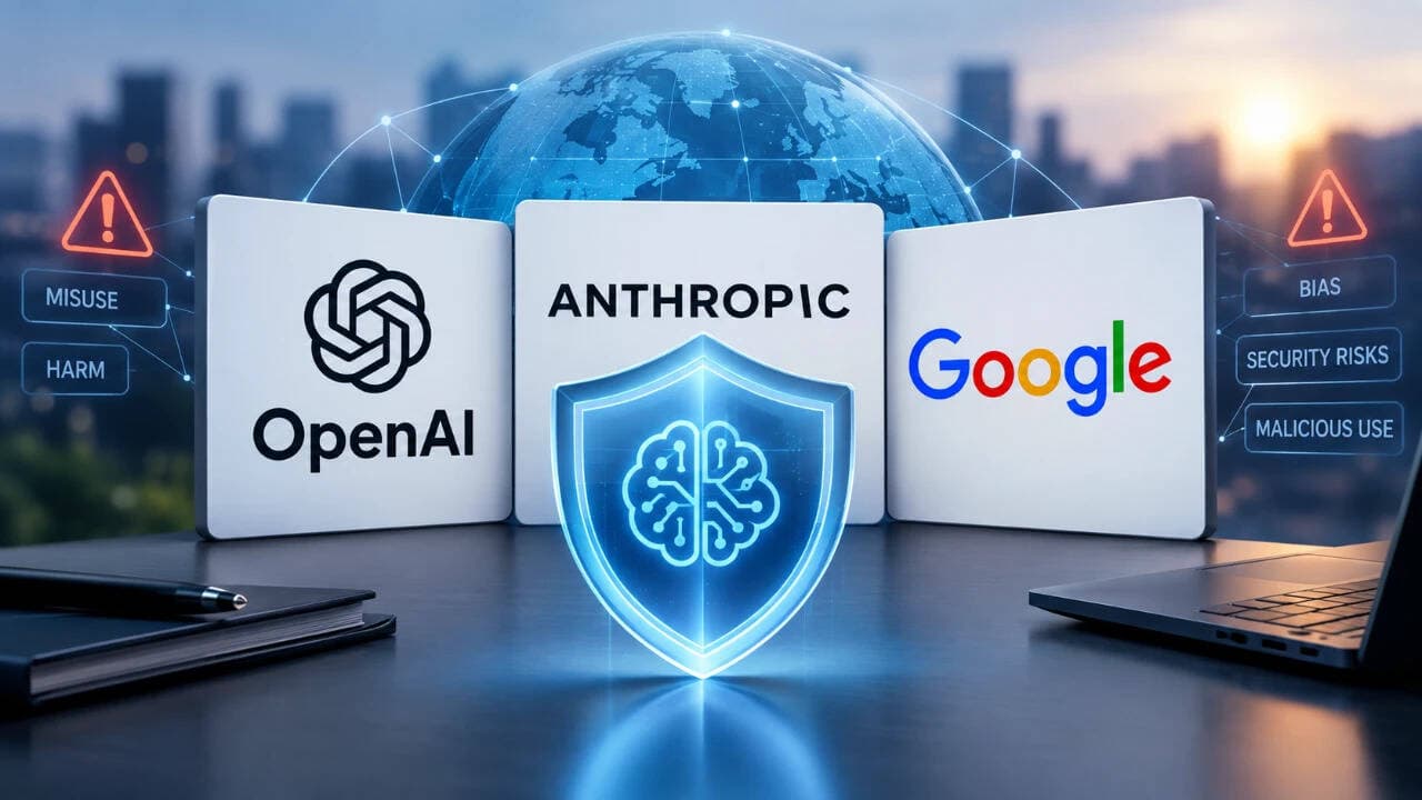 Google, OpenAI and Anthropic plan independent AI safety body