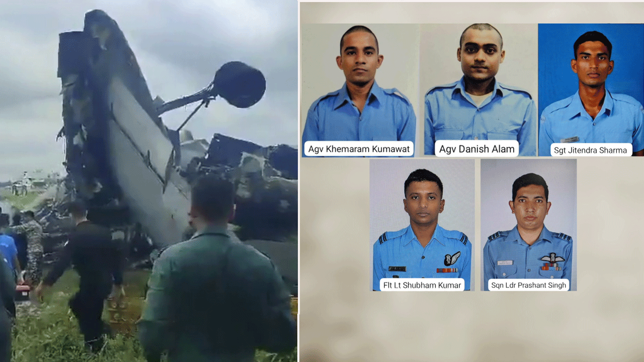 असम में भारतीय वायुसेना का AN-32 विमान दुर्घटनाग्रस्त, 5 की मौत