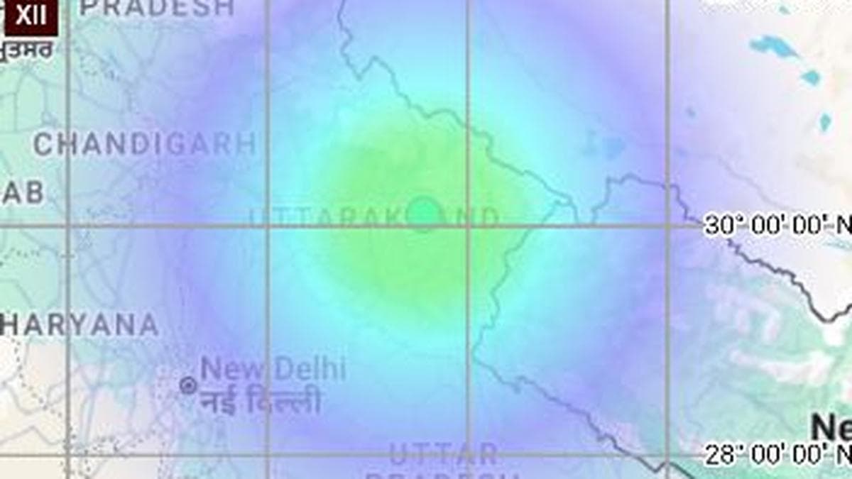 उत्तराखंड में भूकंप के झटके, दिल्ली तक महसूस हुई थरथराहट